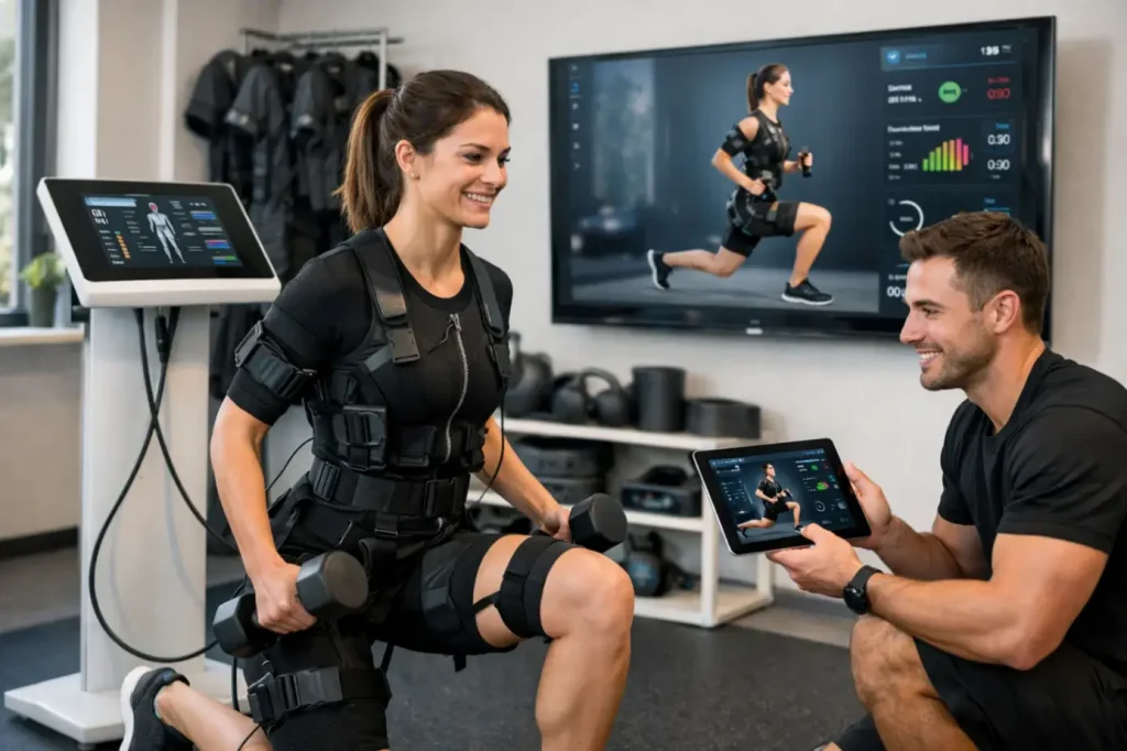 EMS тренировки с приложением как работают системы